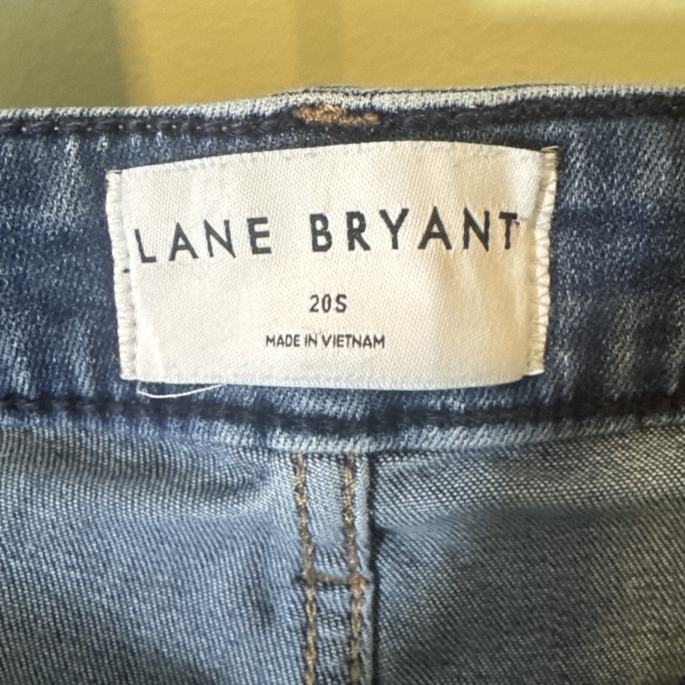 Lane Bryant womens Flex Magic Waistband Mid Rise bootcut jeans Plus 20 SHORT - Picture 6 of 7